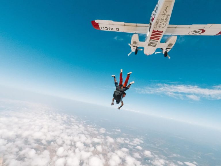 saut parachute maroc